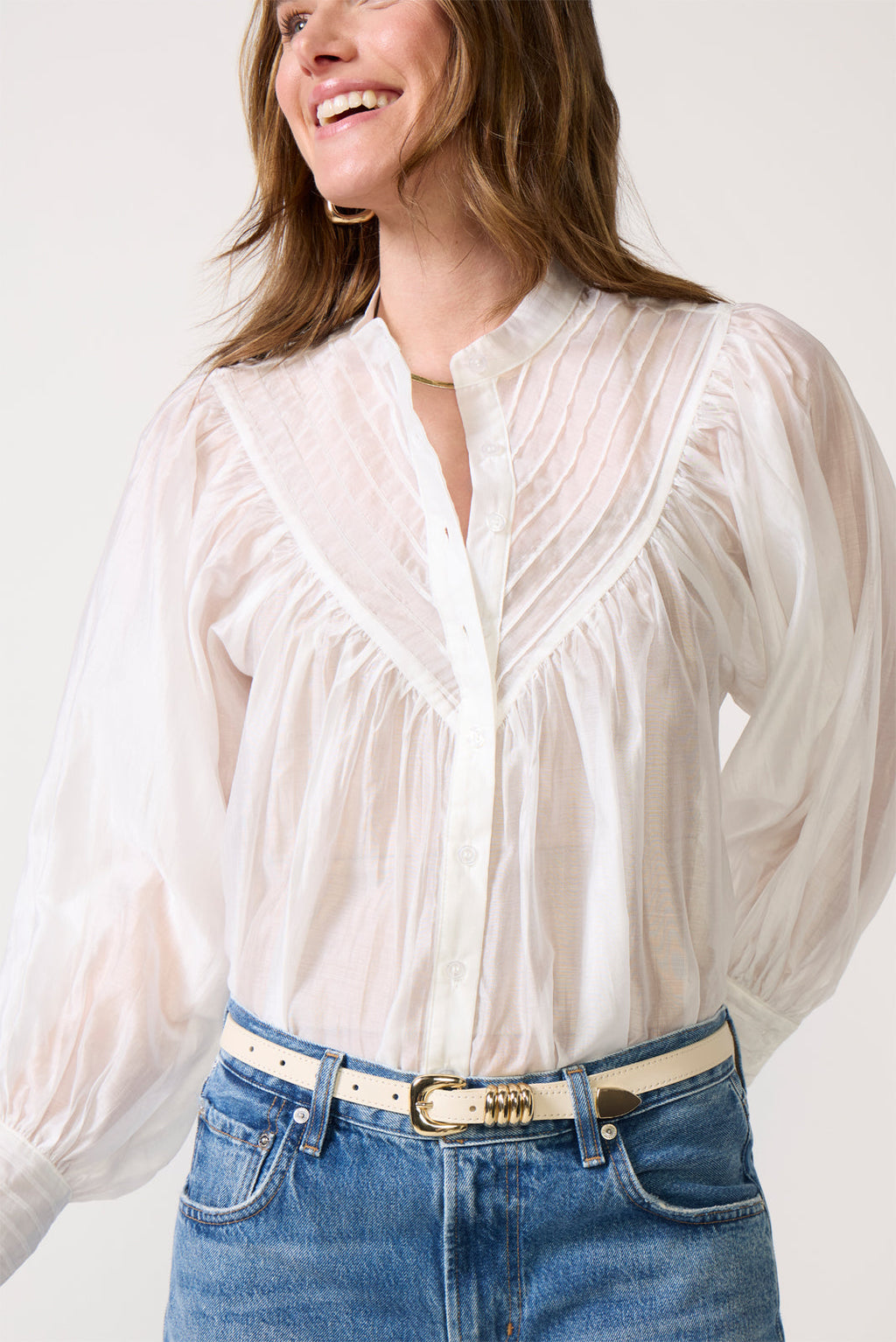 Women's Shiv Ruffled Shirt