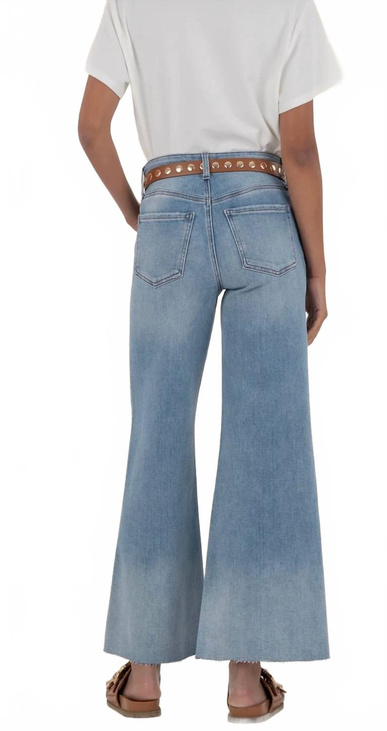 Ryan High Risefab Ab Jeans In Light Wash