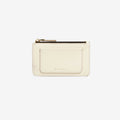 Marni Saffiano Leather Card Case - Talc Grey