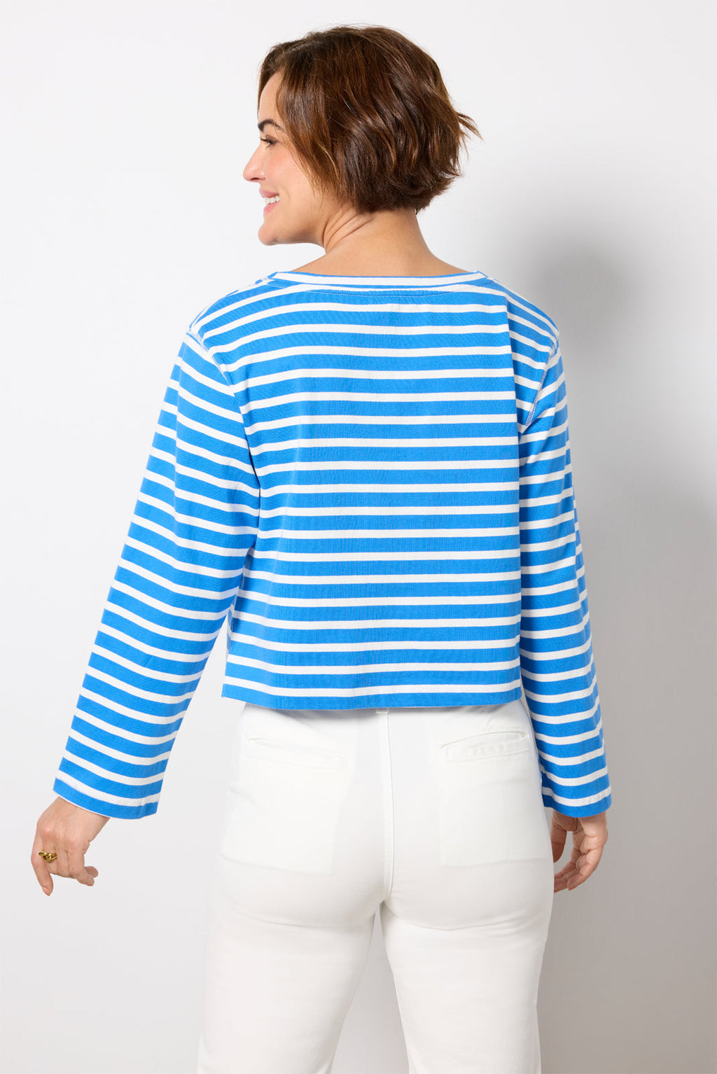 Women's Marsielle Striped Boatneck T-Shirt