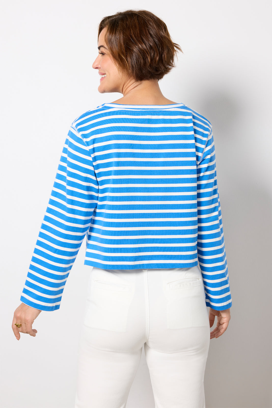 Women's Marsielle Striped Boatneck T-Shirt