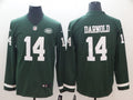 Men's New York Jets Sam Darnold #14 Green Game Jersey1