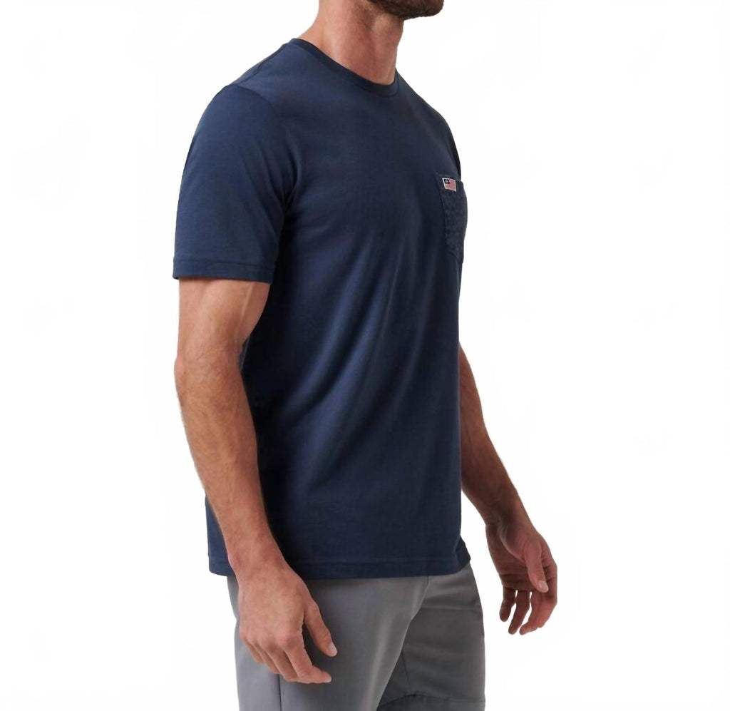 Good Ol Days Short Sleeve Tee In Total Eclipse