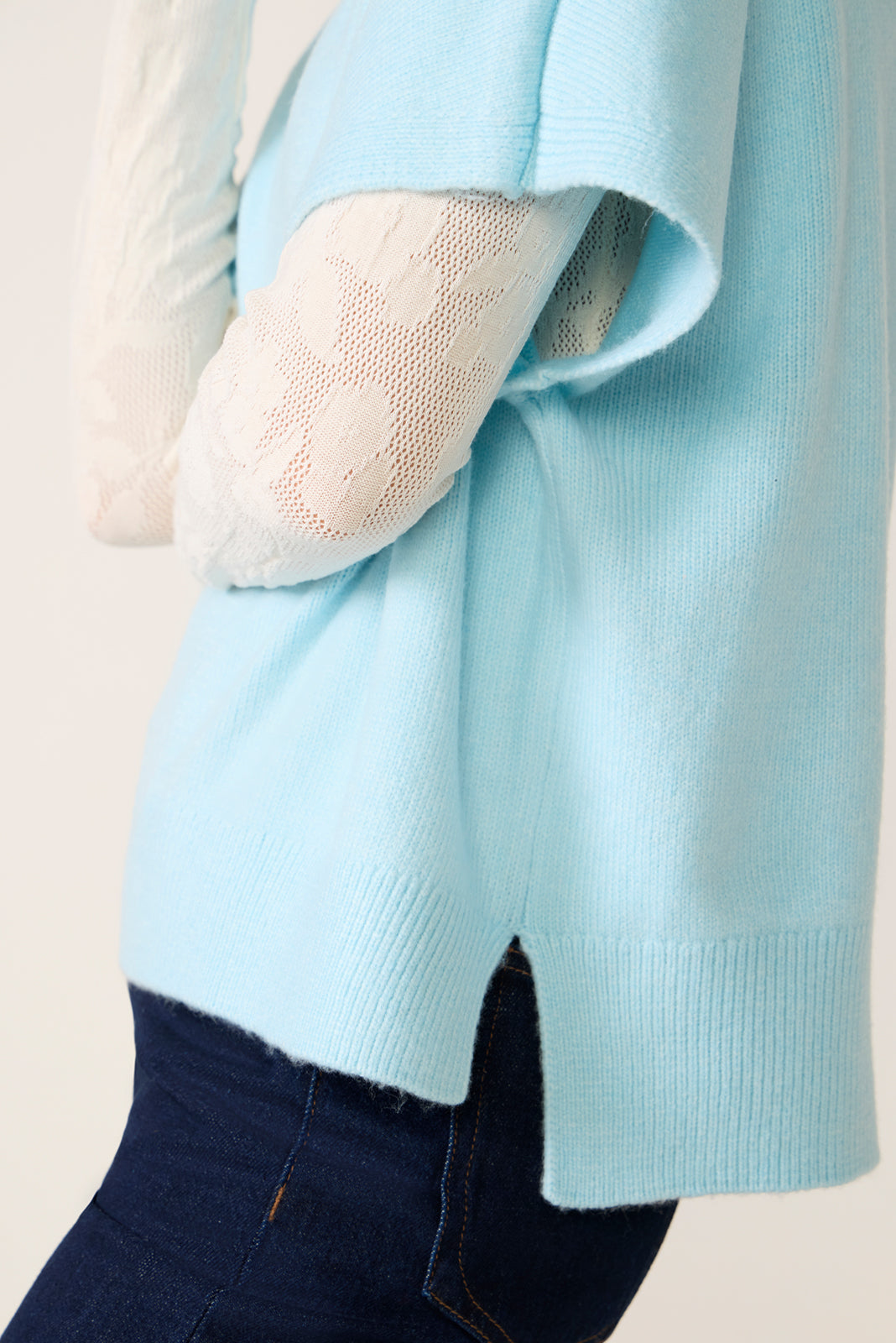Women's Easy Layering Shell Sweater Top
