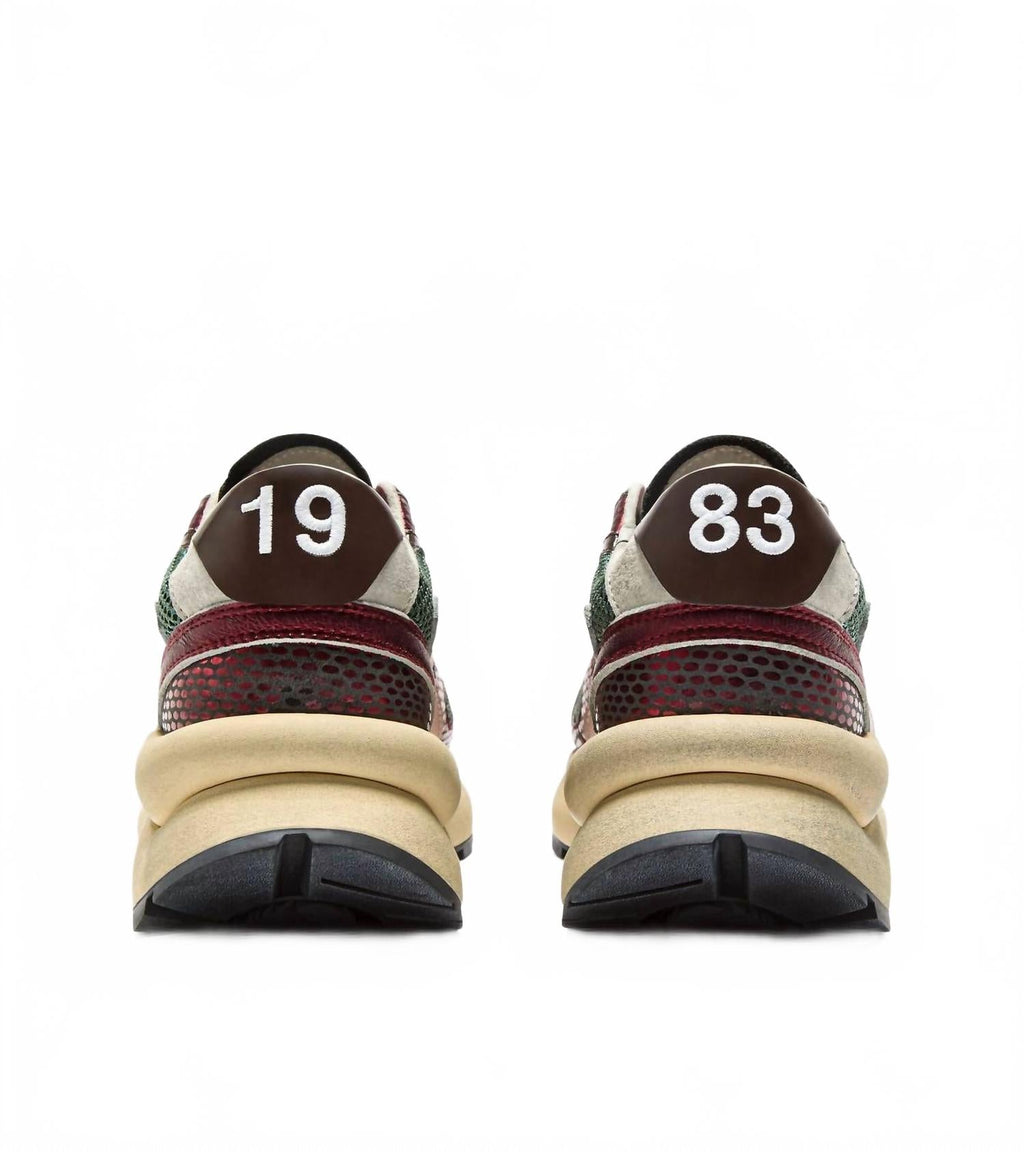 Women's Mercury Elite Cobra Sneaker In Pomegranate