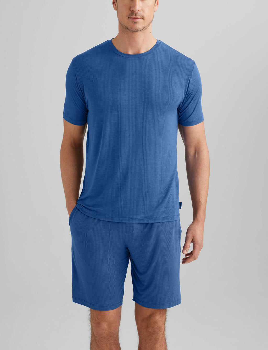 Men's Second Skin Luxe Rib Sleep T-Shirt