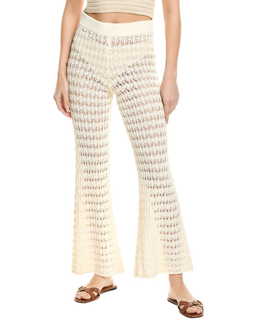 LNA Bianca Crochet Pant