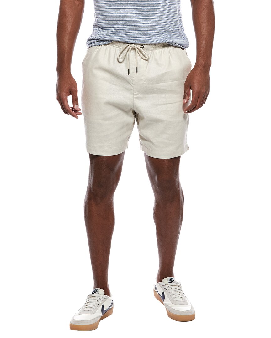 Onia Stretch Linen-Blend Short