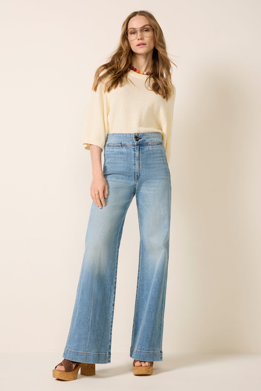 Women's Brighton Wide Leg Trouser Jeans