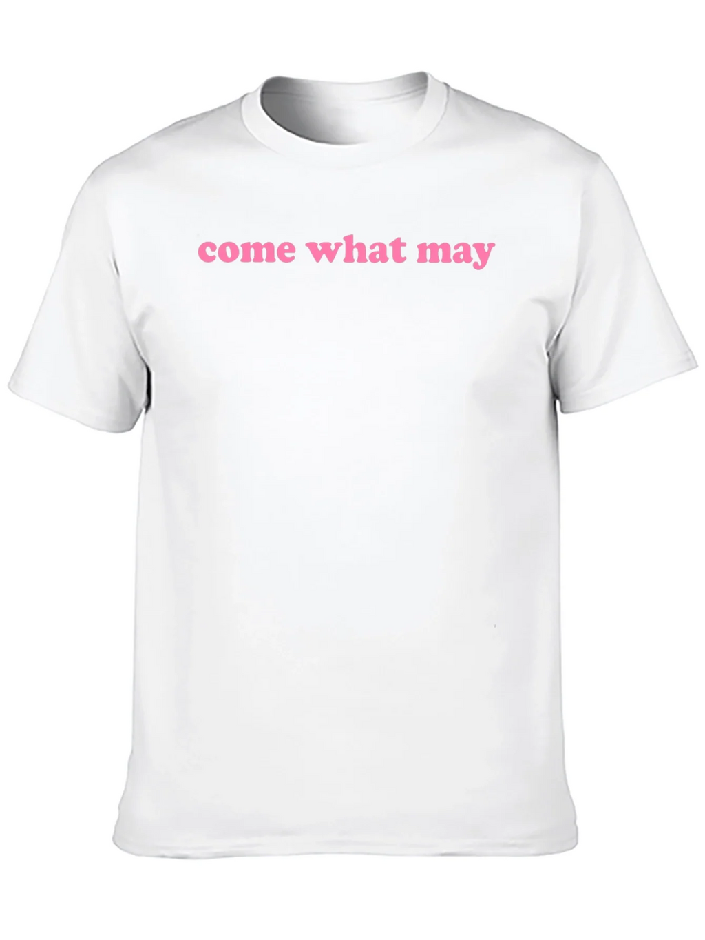 Come What May Graphic Tee - Black