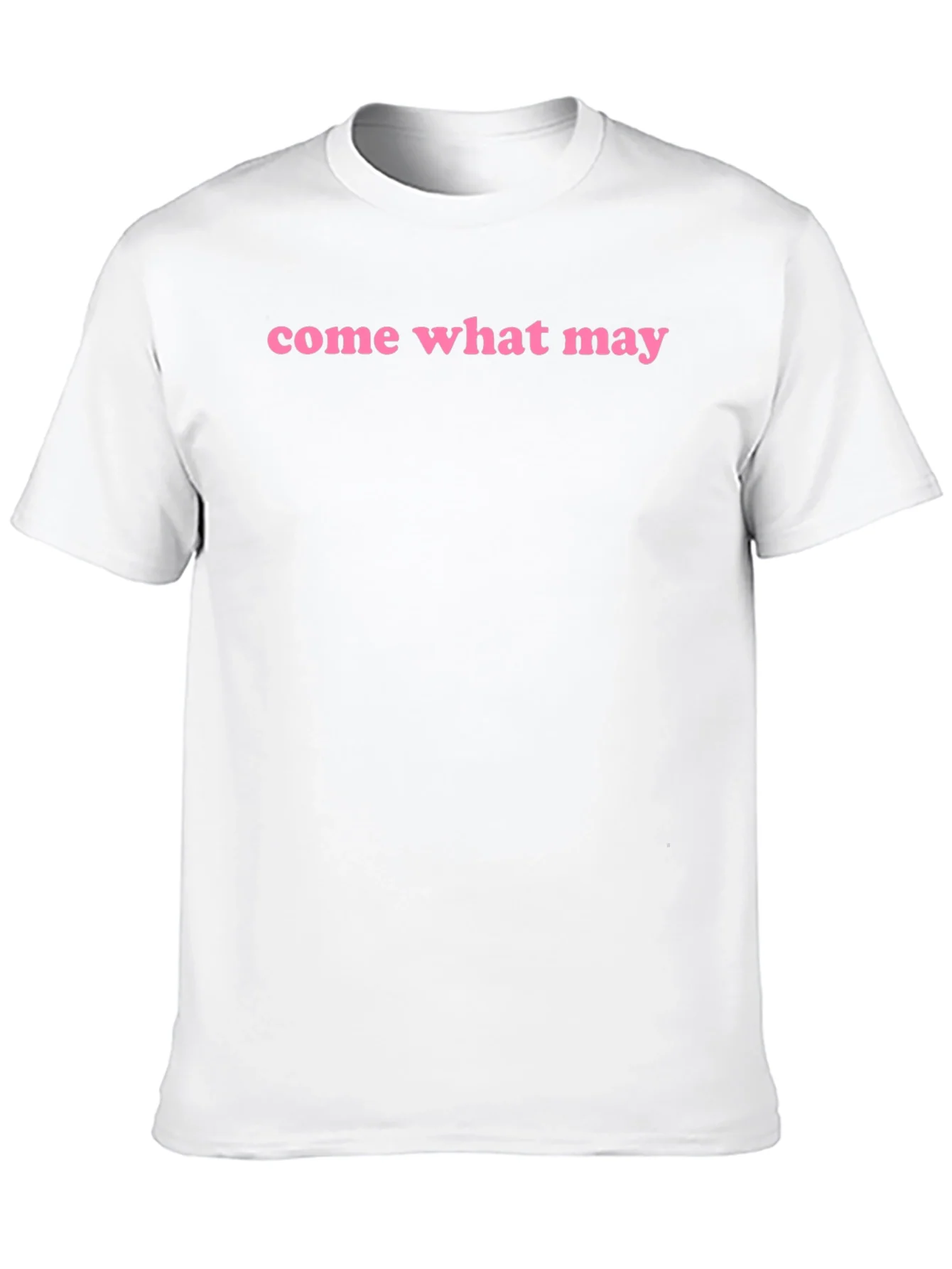 Come What May Graphic Tee - Black