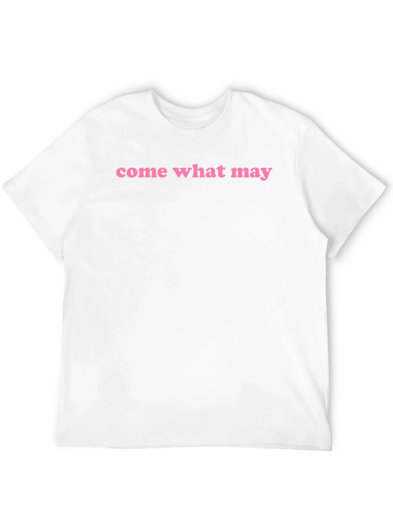 Come What May Graphic Tee - Black