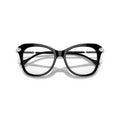 0Sk2012 Oversized Cat-Eye Eyeglasses with Crystal Embellishments
