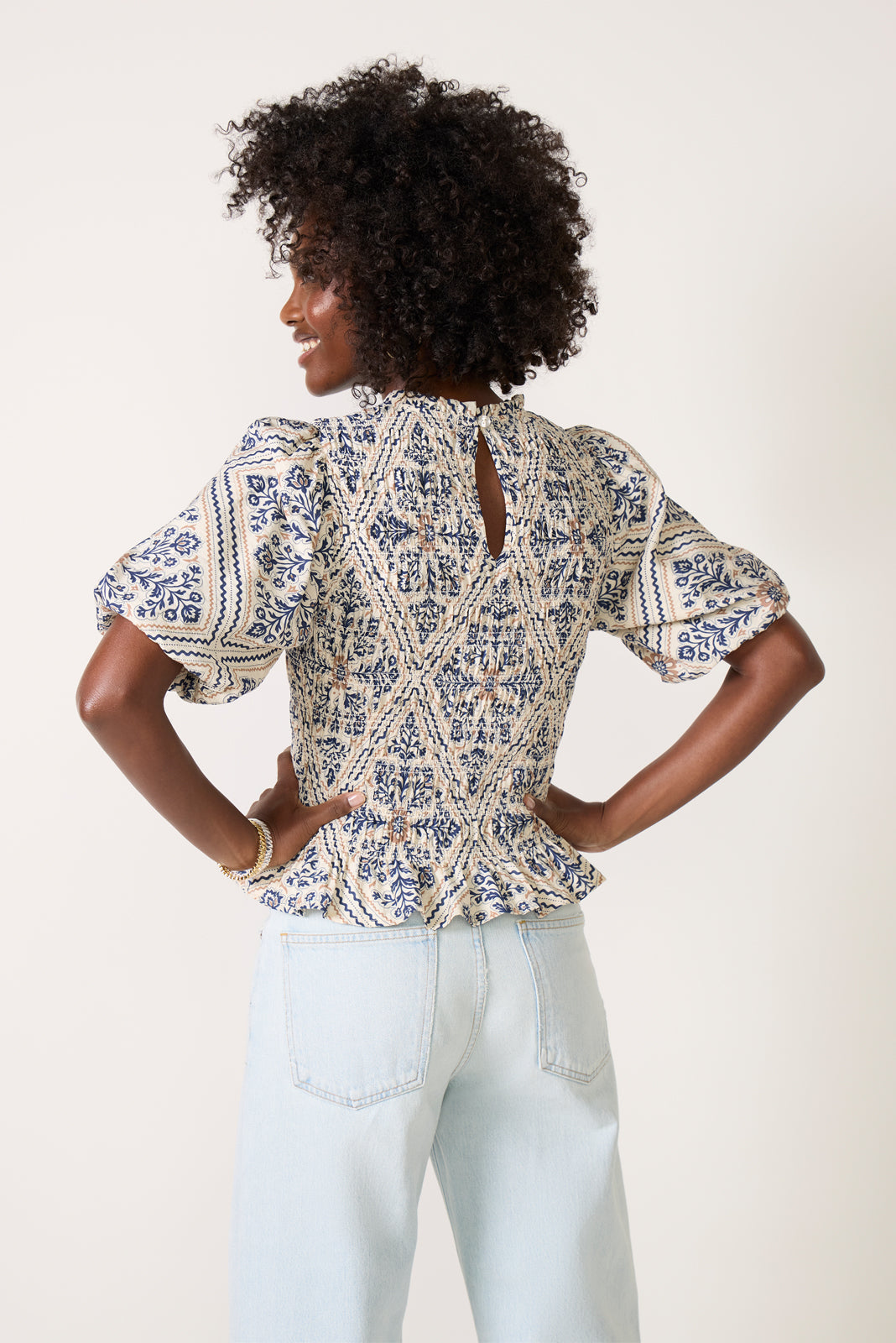 Women's Mina Smocked Blouse
