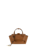 Brown Flap S Leather Crossbody Bag