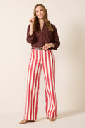 Women's Maker Wide Leg Stripe Pants