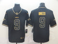Men's New Orleans Saints #9 Drew Brees Black Team Color Game Jersey1