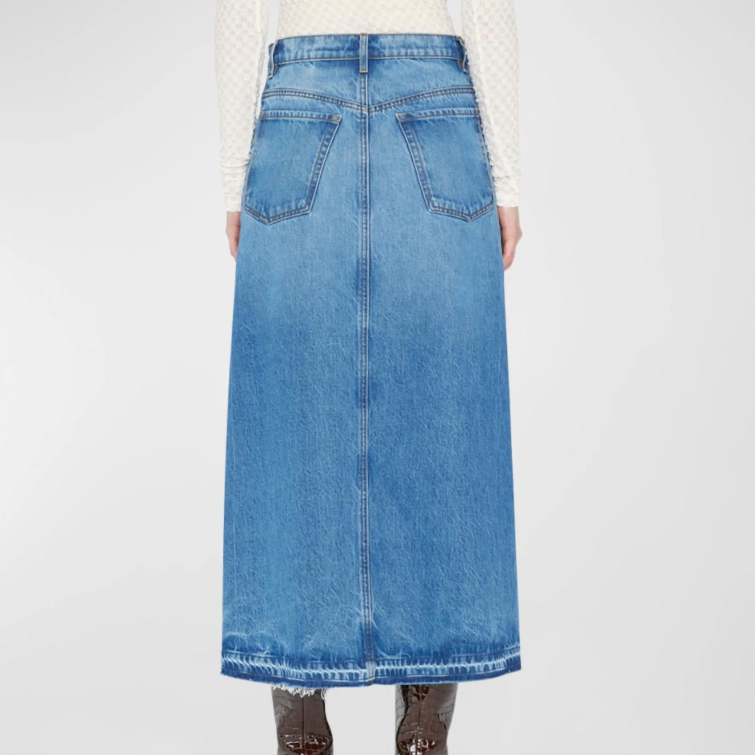 The Midaxi Skirt In Del Amo Dlam
