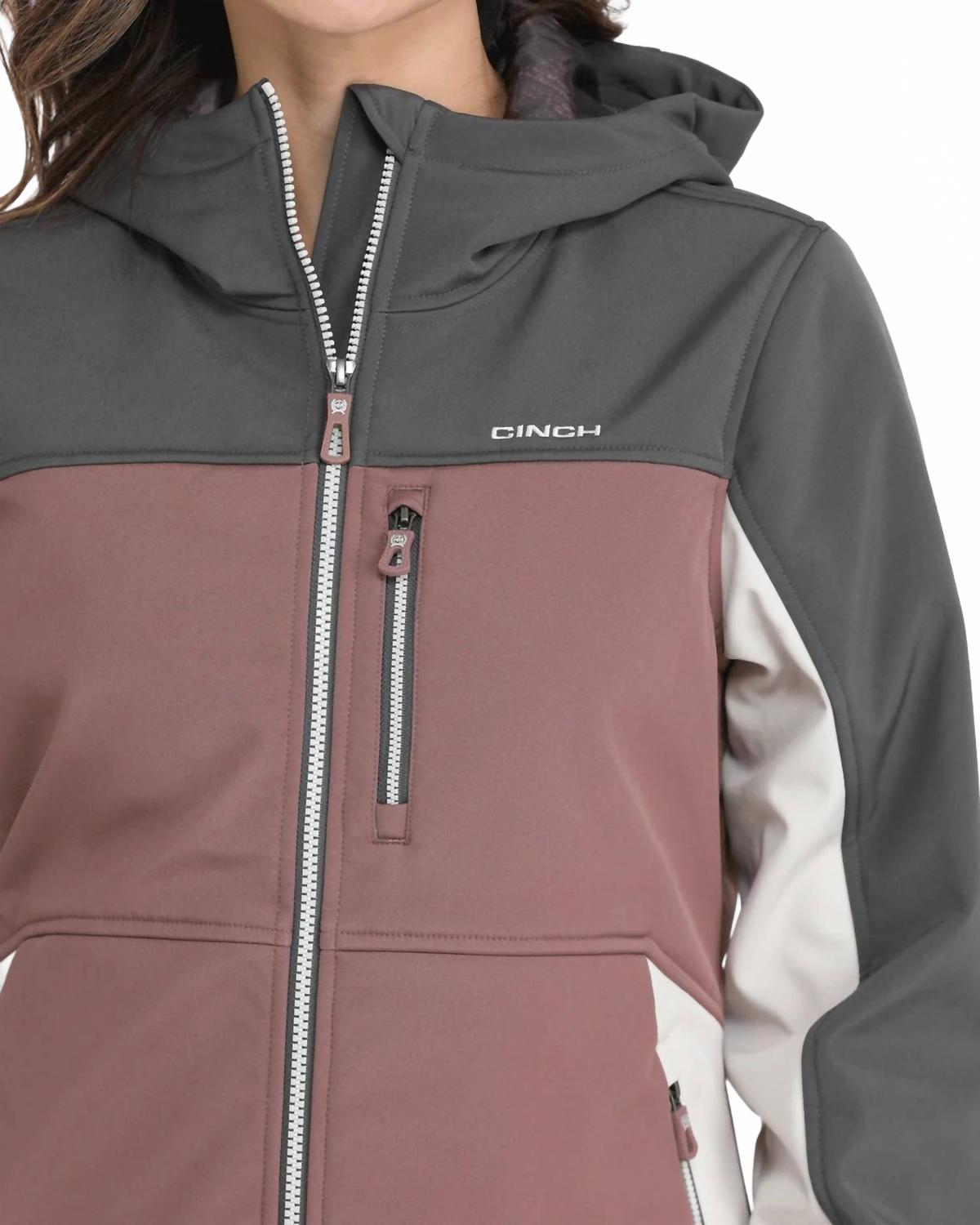 Bonded Softshell Jacket In Multi