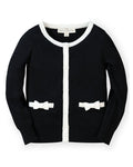 Hope & Henry Bow Pocket Cardigan