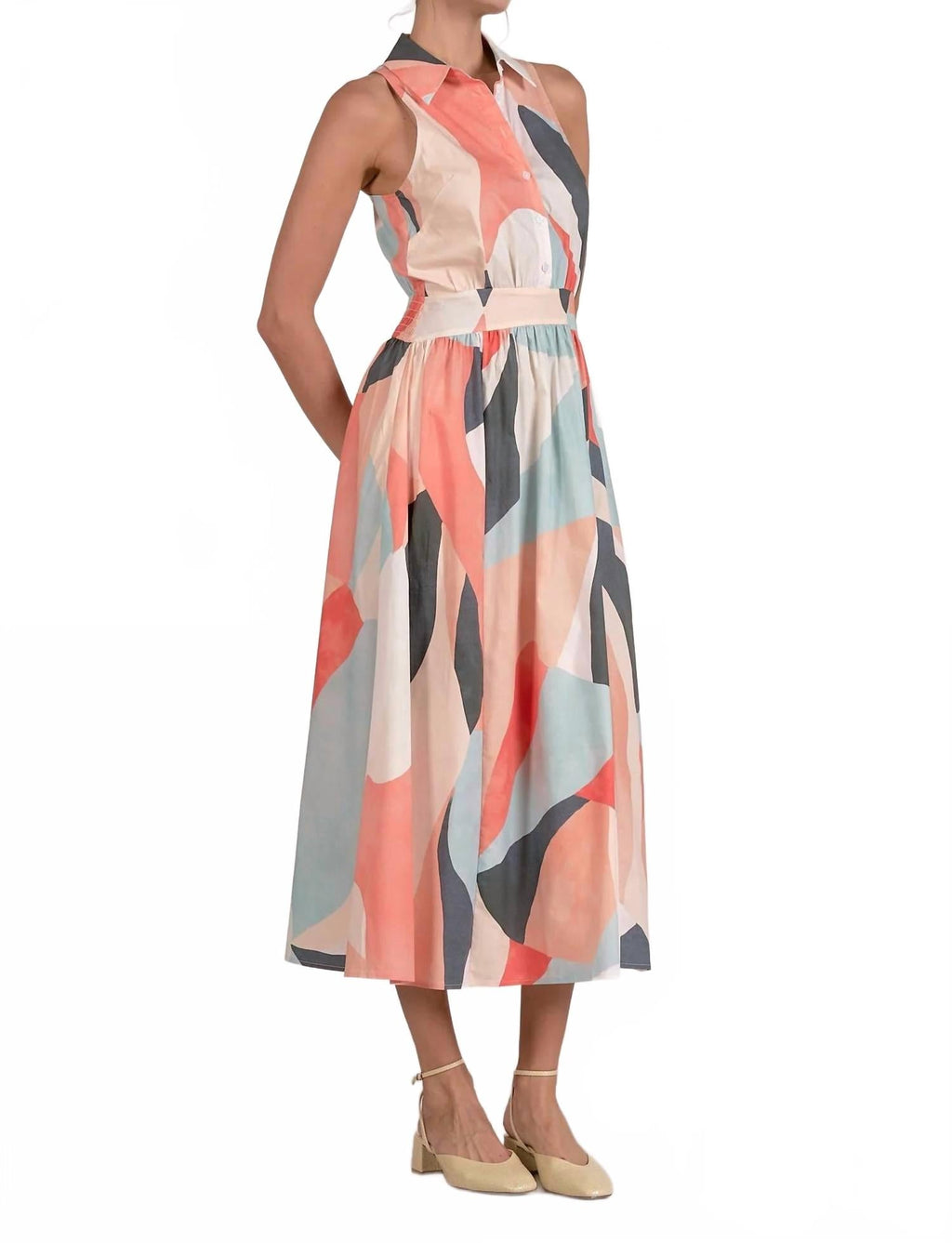Prism Pop Maxi Dress In Multicolor