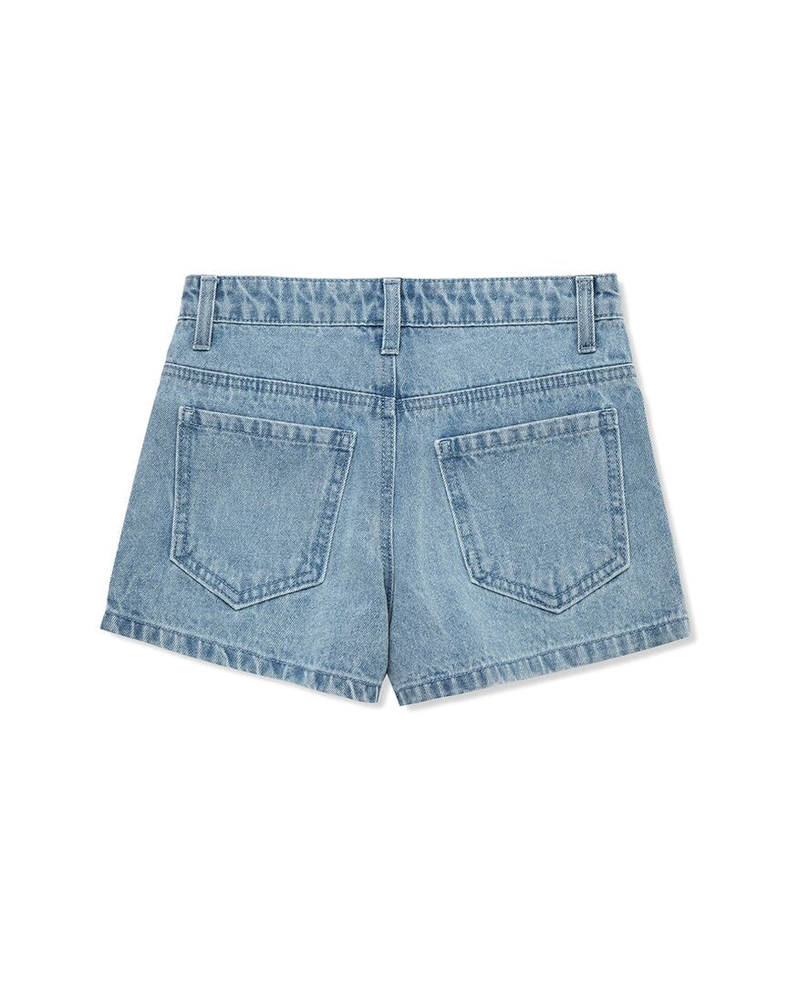 Truce Studded Denim Short