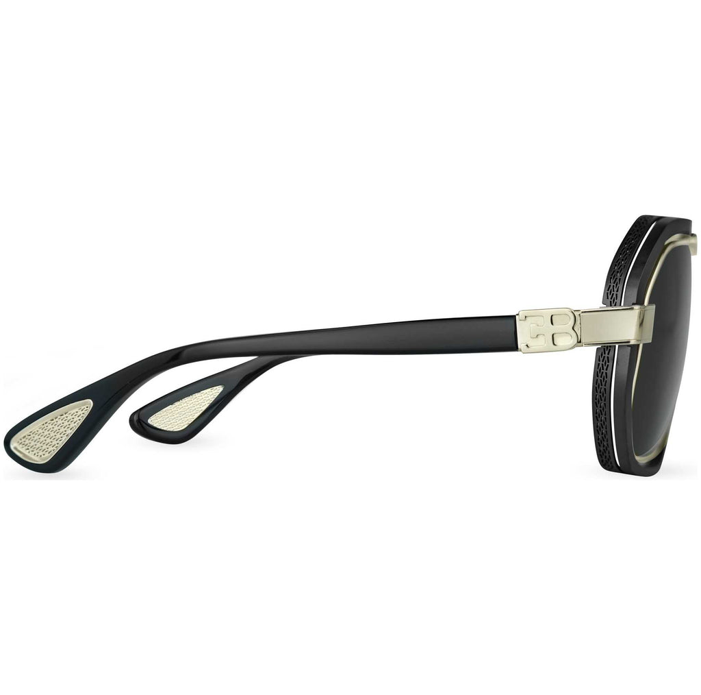 Bugatti Men's 58 mm Black Sunglasses