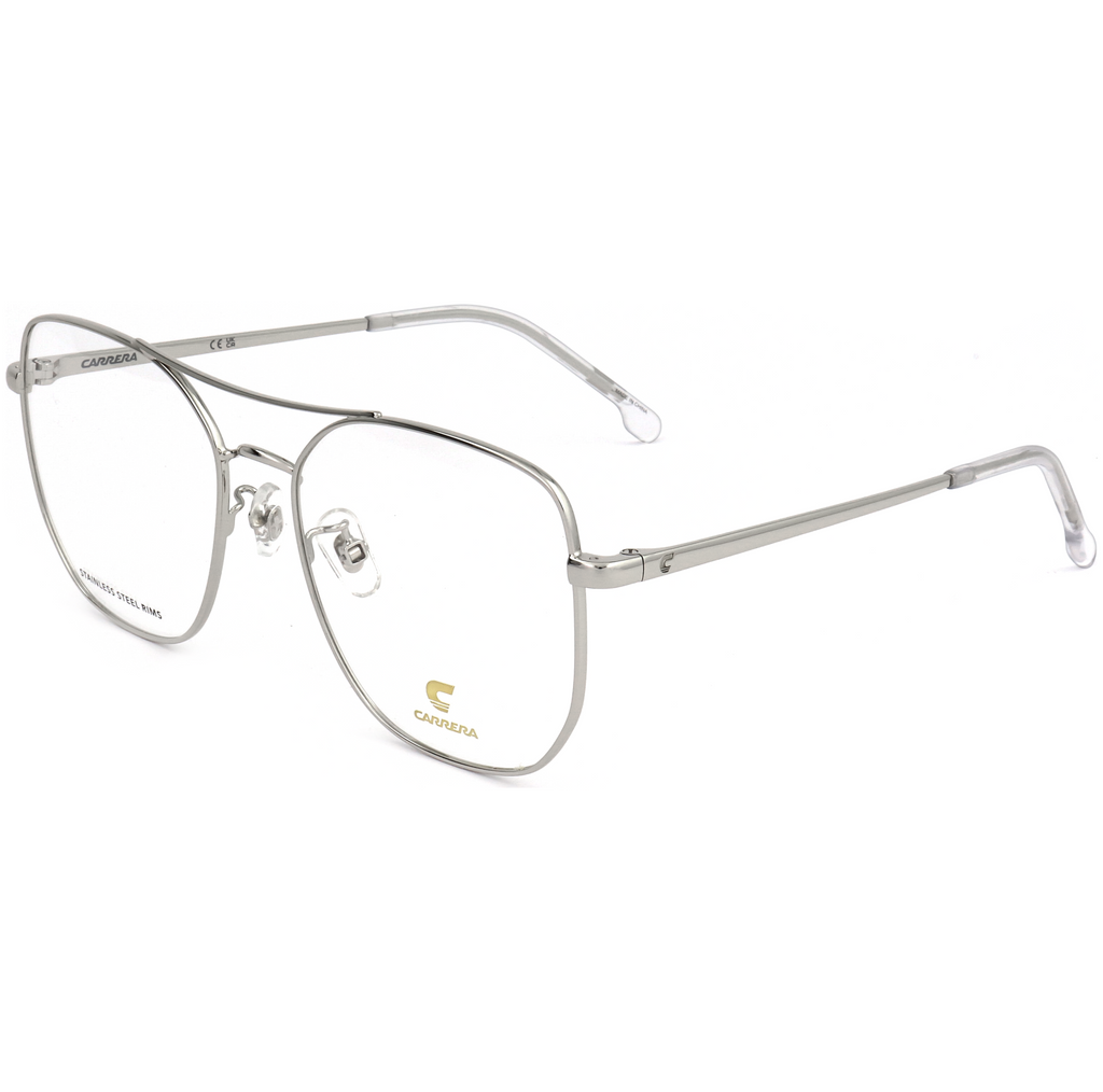 Carrera Unisex 53 mm Silver Opticals
