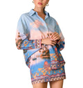 Polly Pernille Top In Blue
