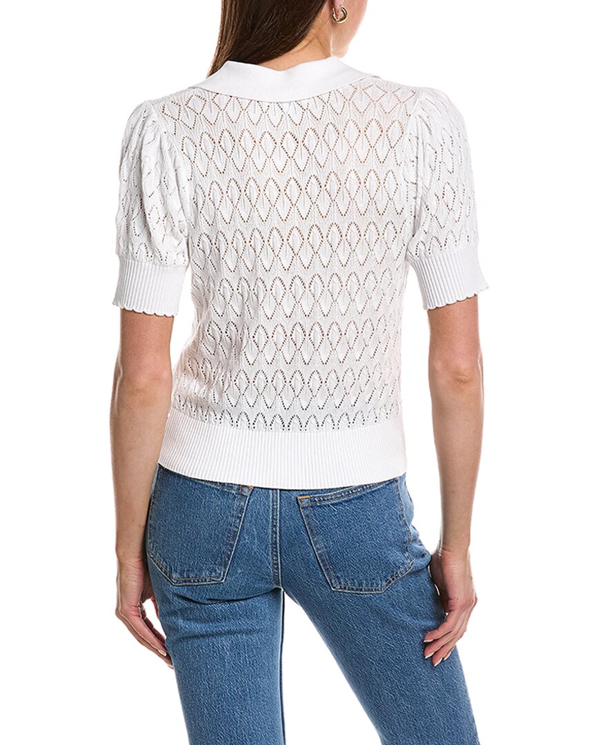 Design History Textured Polo Sweater