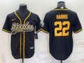 Men's Pittsburgh Steelers Najee Harris #22 Black Vapor F.U.S.E. Limited jersey