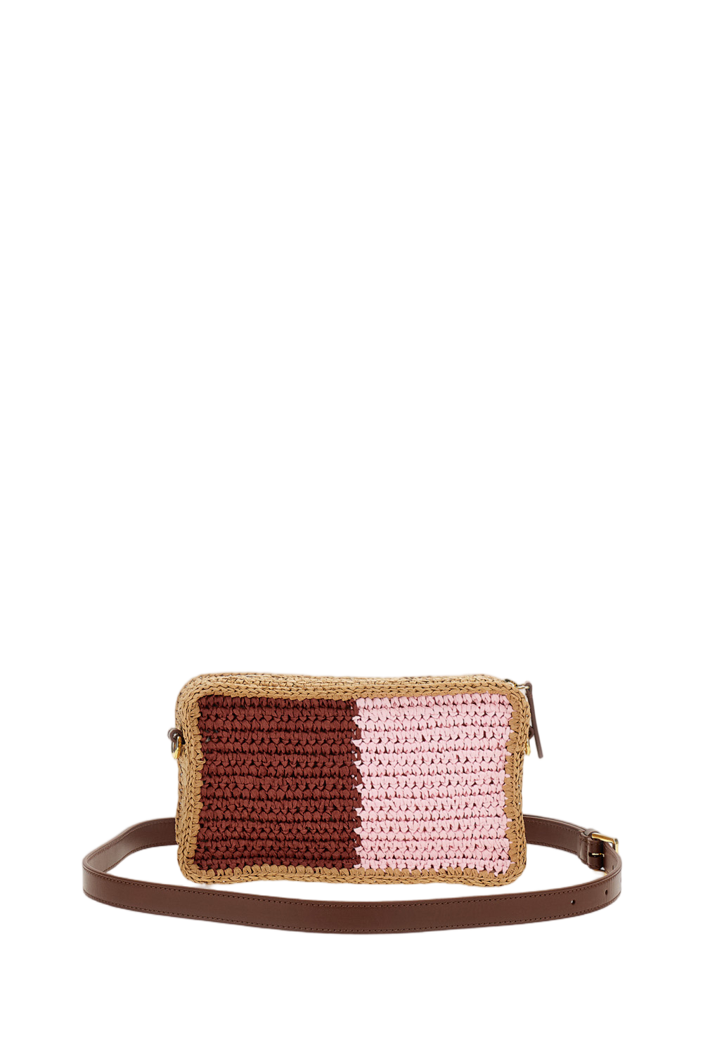 Pink Burgundy Seaside Camera Bag