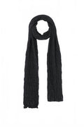Women's Gathered Wrap In Anthracite