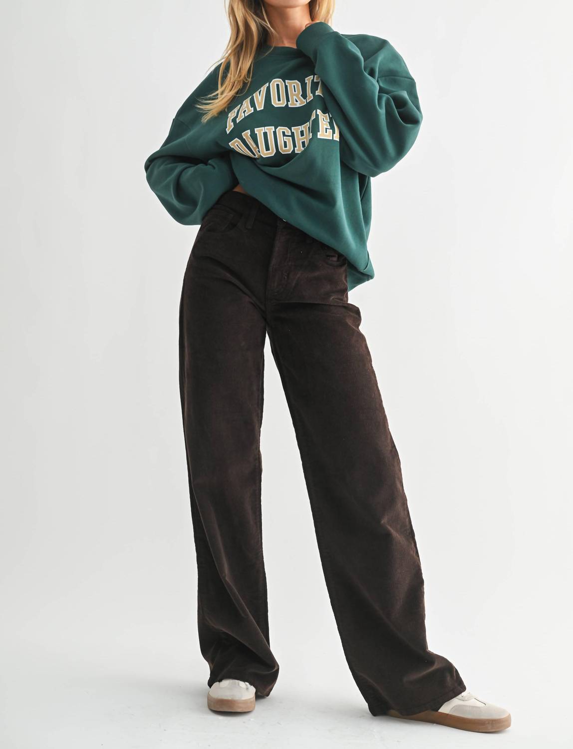 Women's Durango Corduroy Pant In Chocolate