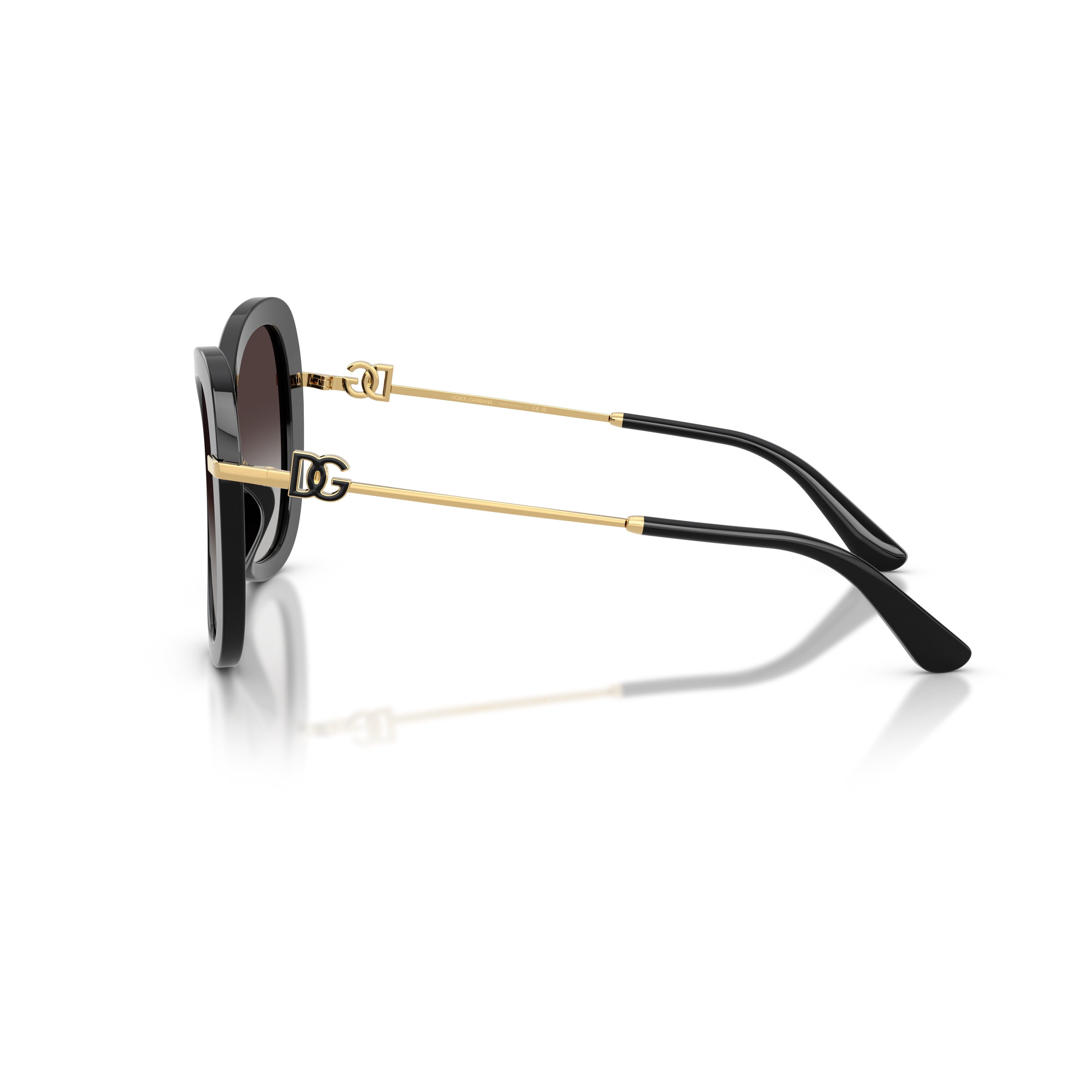 0Dg4535 Oversized Square Sunglasses with Gradient Tint
