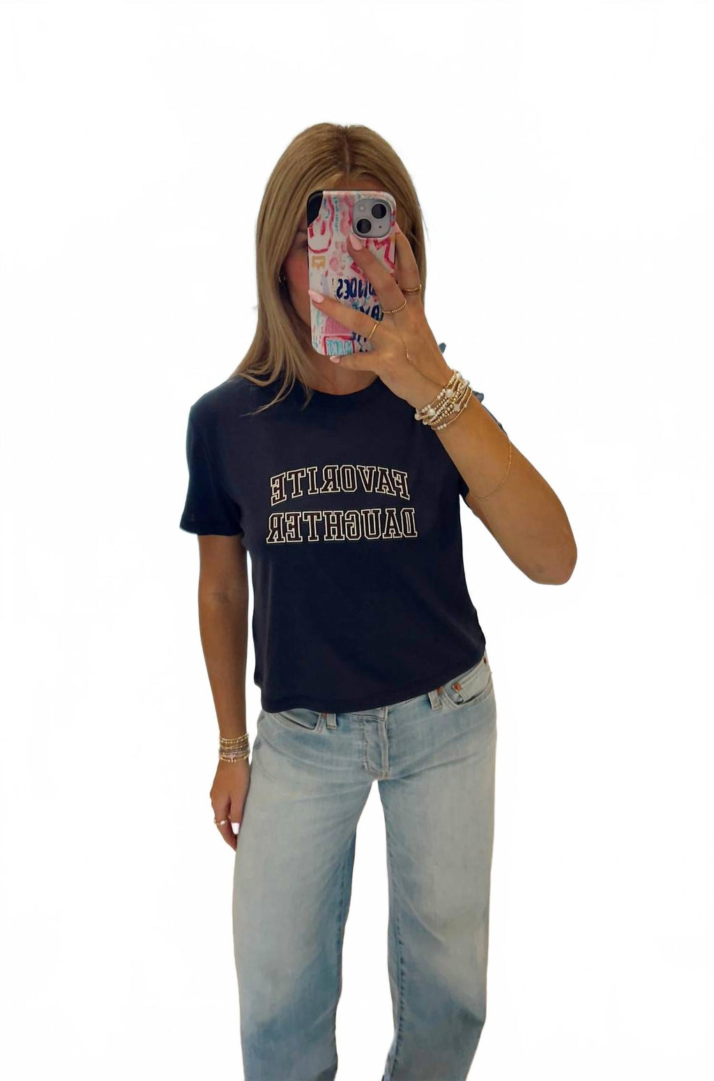 The Collegiate Tee In Navy