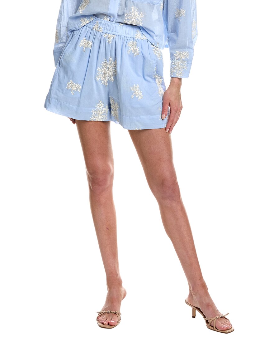 Design History Embroidered Short