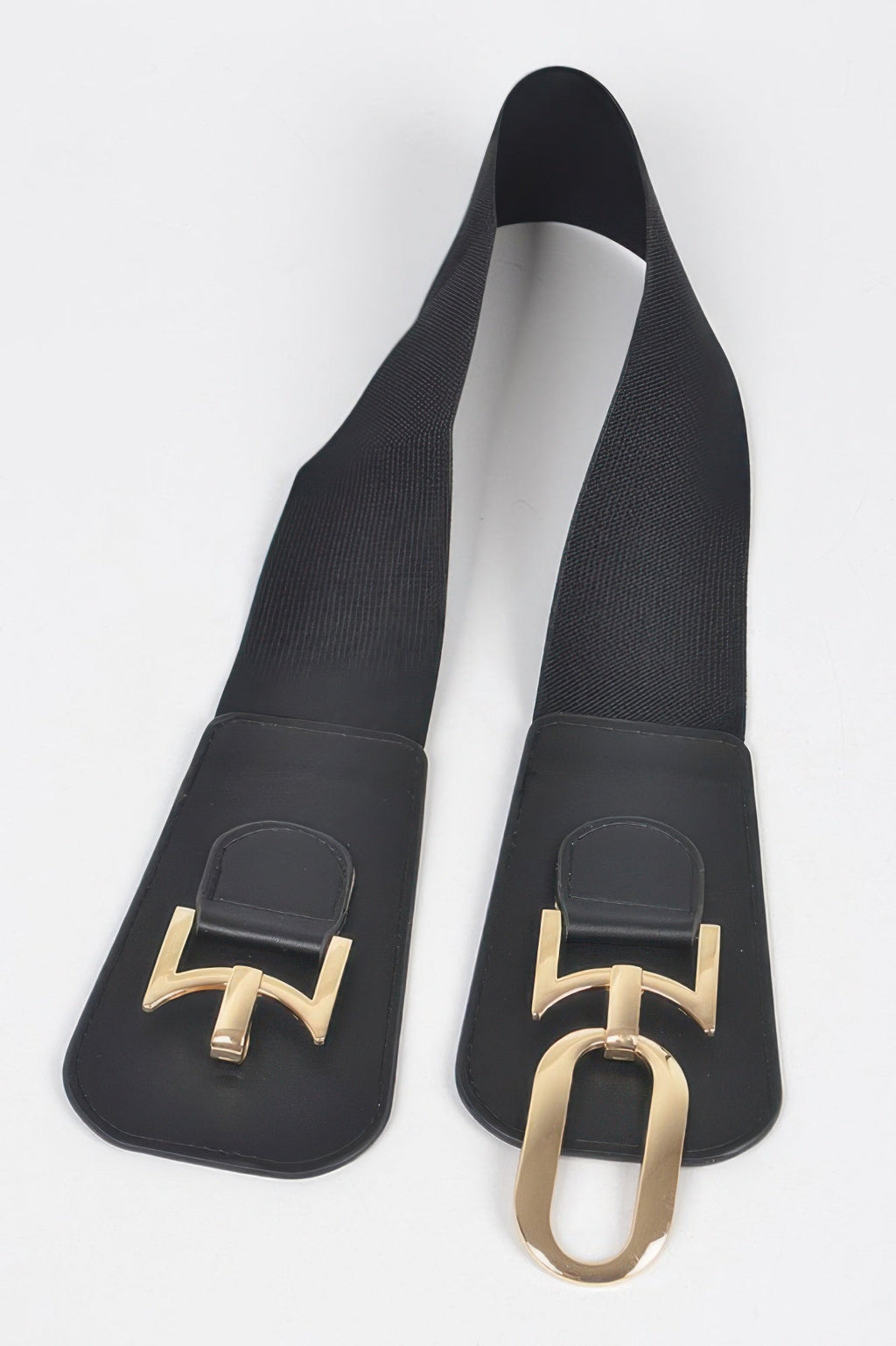 Metal Buckle Elastic Belt