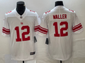 Men's New York Giants Darren Waller #12 White Away Game Jersey1
