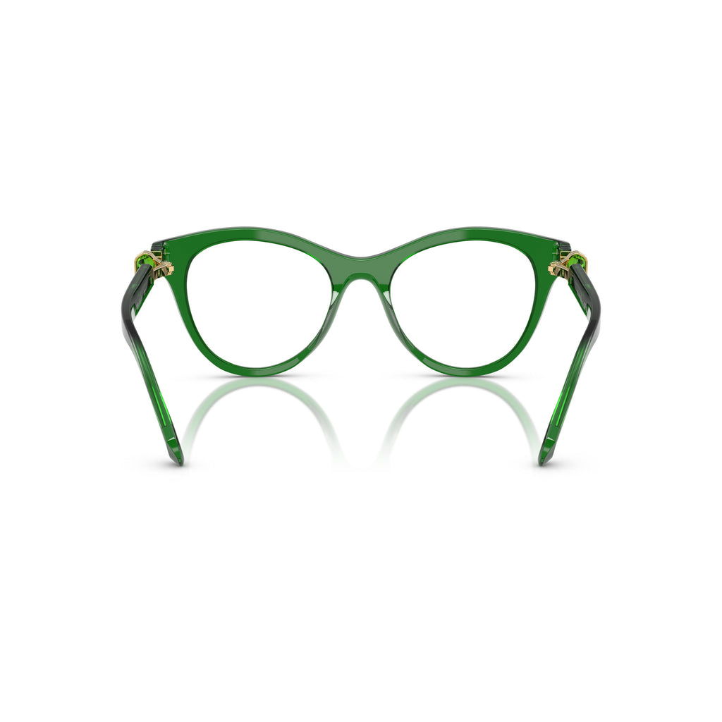 Cat-Eye Sunglasses With Tortoiseshell Acetate Frame And Gold Accents