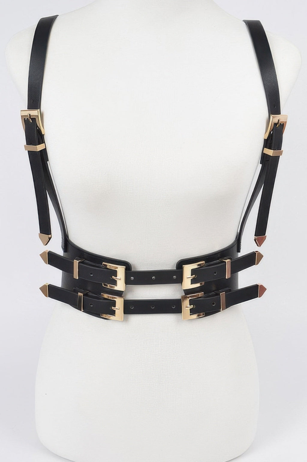 Multi Buckle Harness Belt
