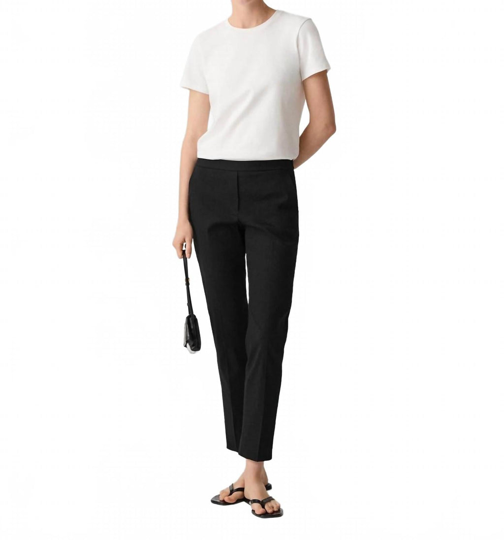 Treeca Pull On Pant In Black