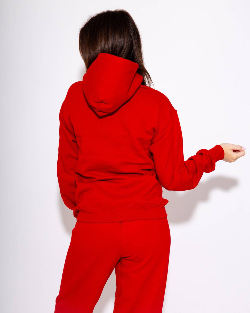 Better Not Pout Hoodie In Red