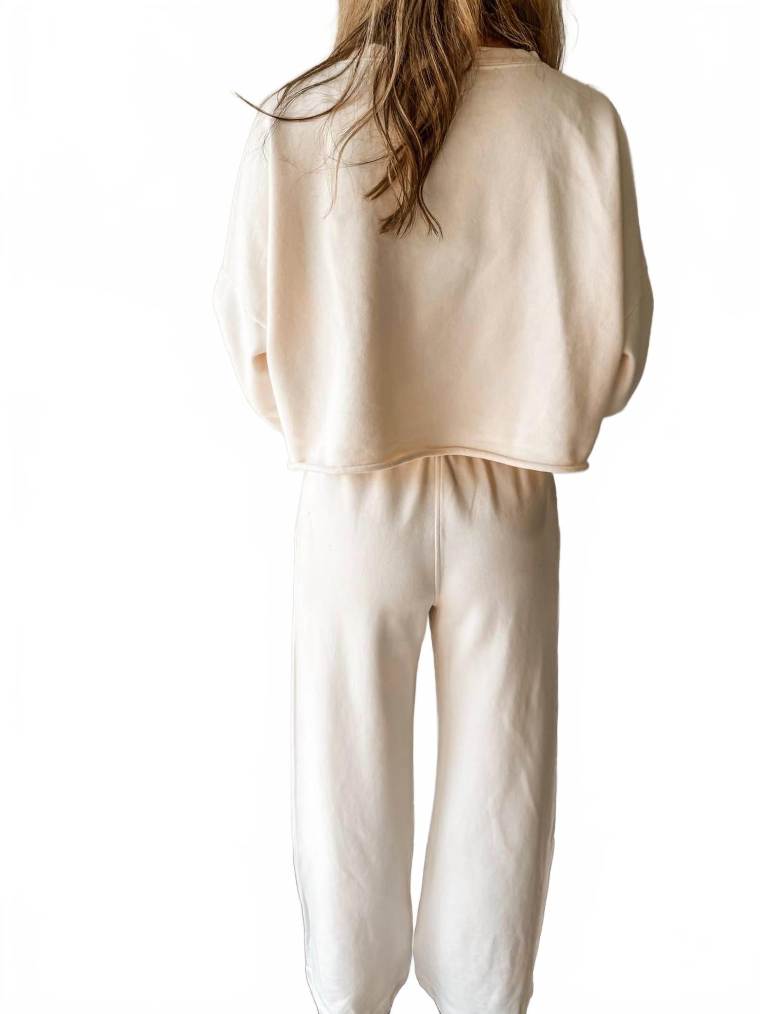 Off Duty Chic Set In White
