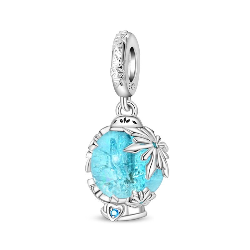 Frozen Crystal Globe Dangle Charm