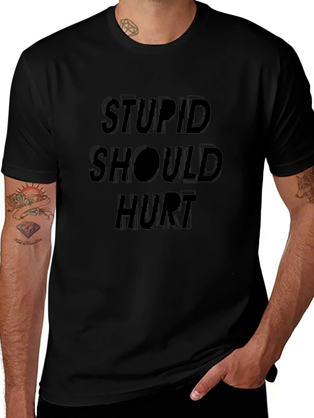 Stupid Should Hurt Graphic Tee