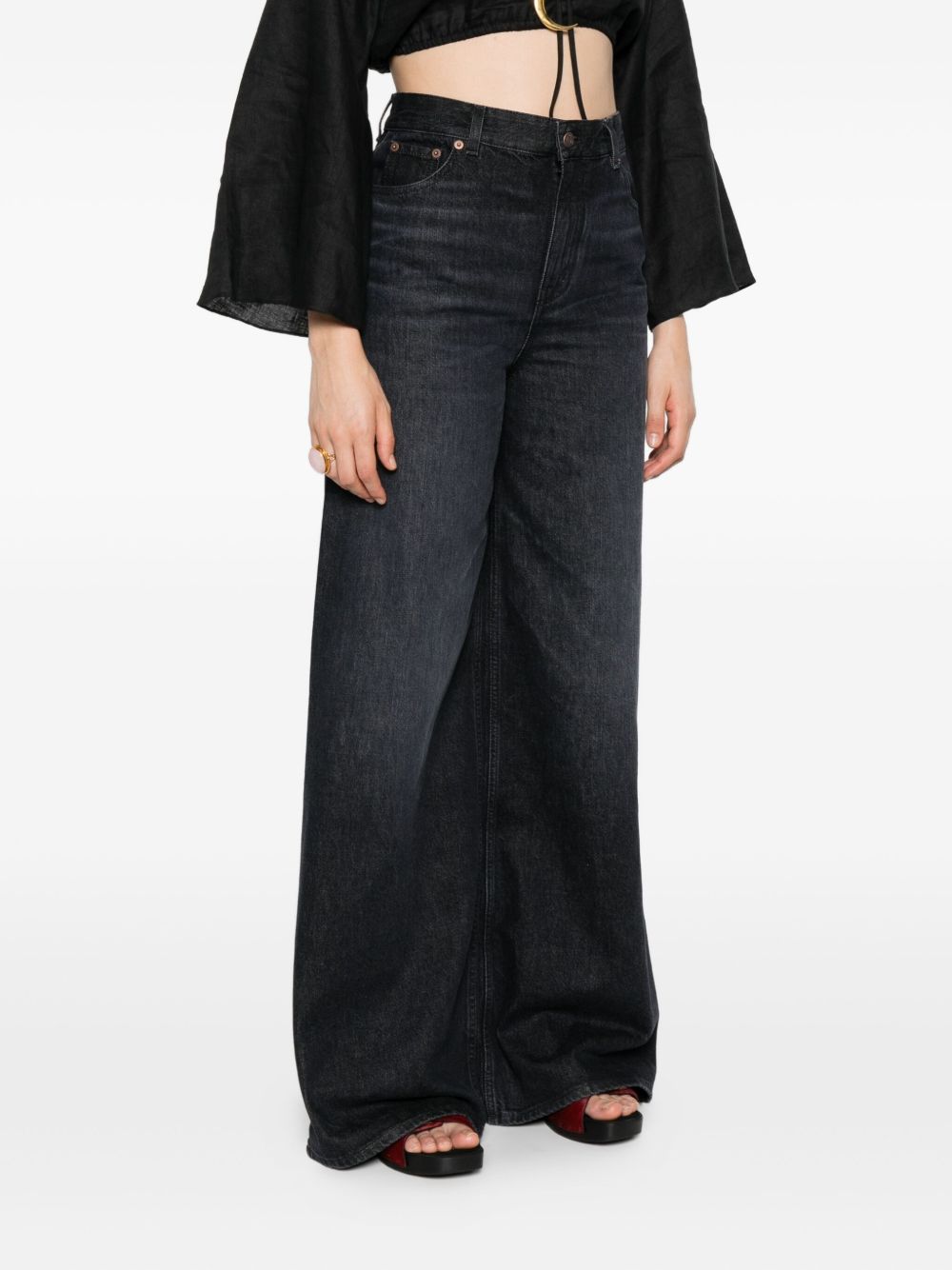 Chloé Women Wide-Leg Denim Jeans