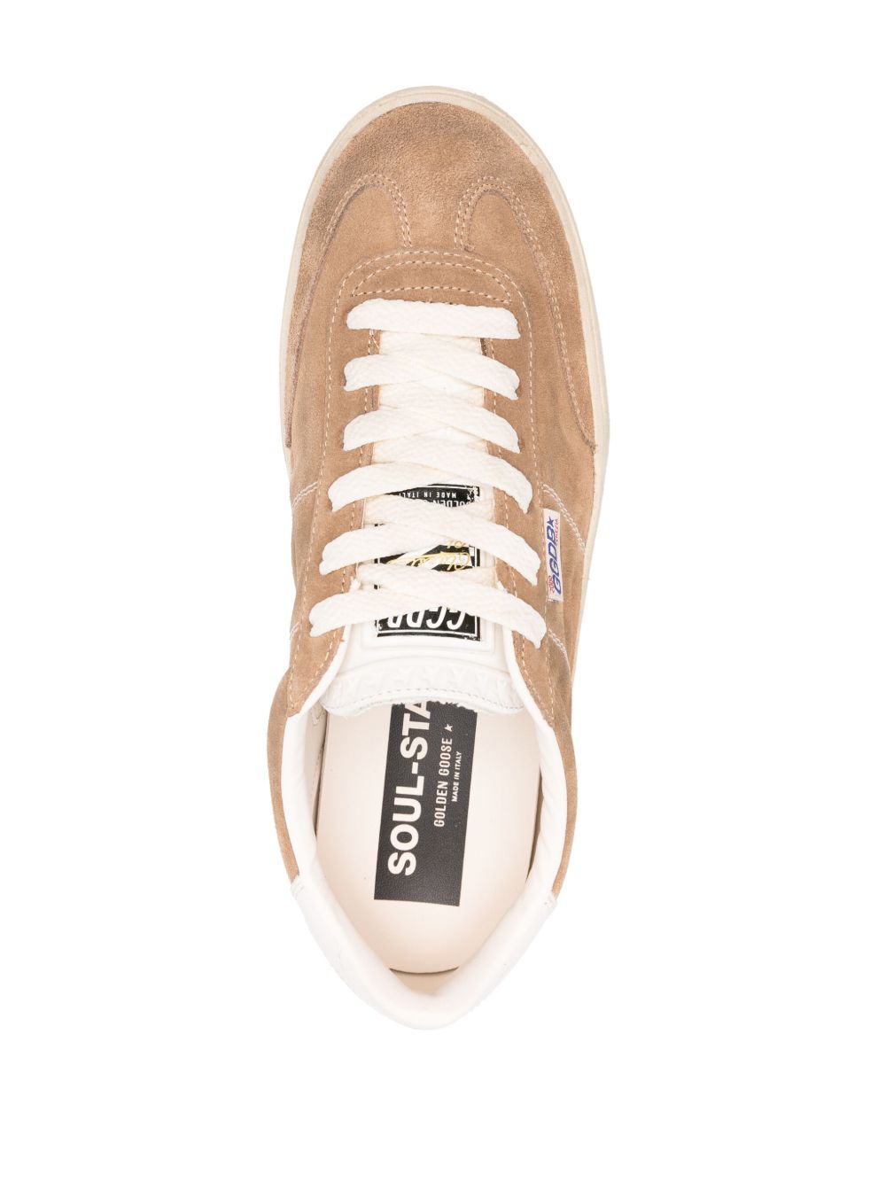 Golden Goose Women Soul-Star Suede Leather Sneakers
