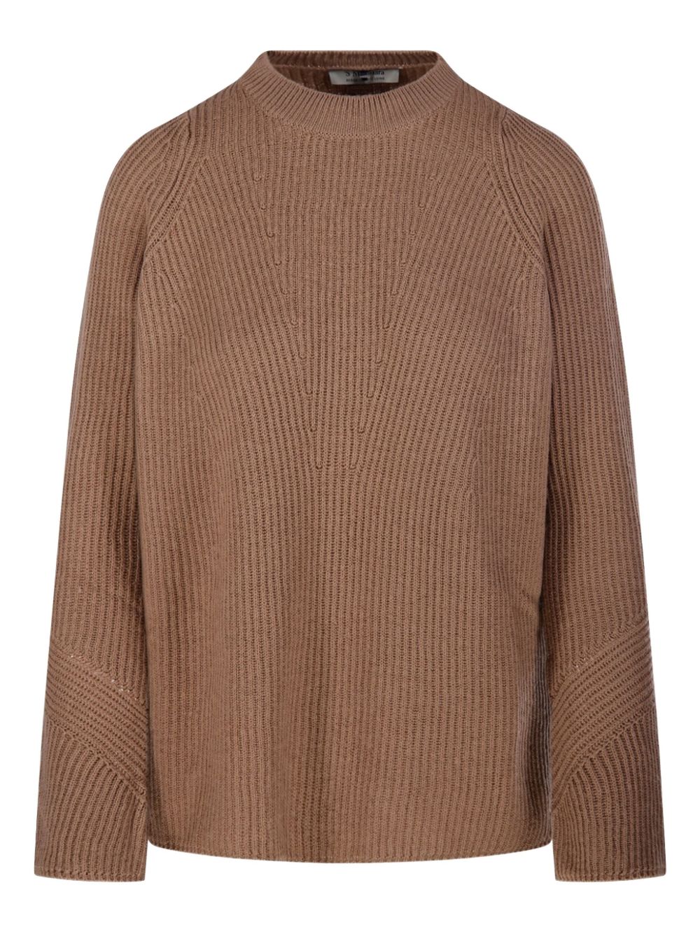 S Max Mara Women Crew Neck Wool Sweater