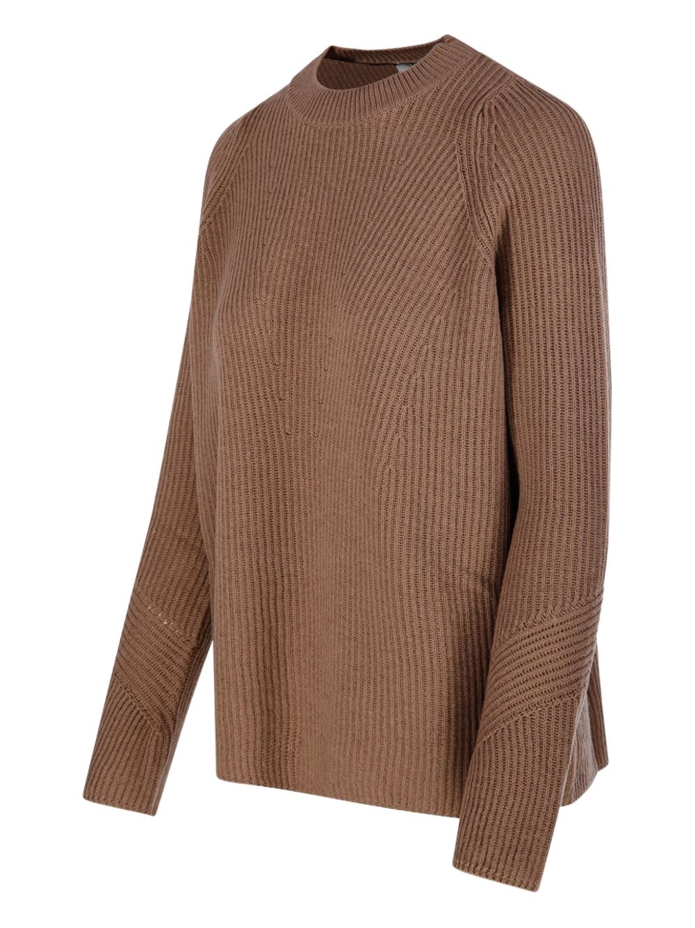 S Max Mara Women Crew Neck Wool Sweater